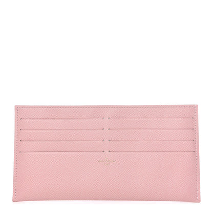 Louis Vuitton Calfskin Felicie Card Holder Insert Rose Ballerine 1 of 6