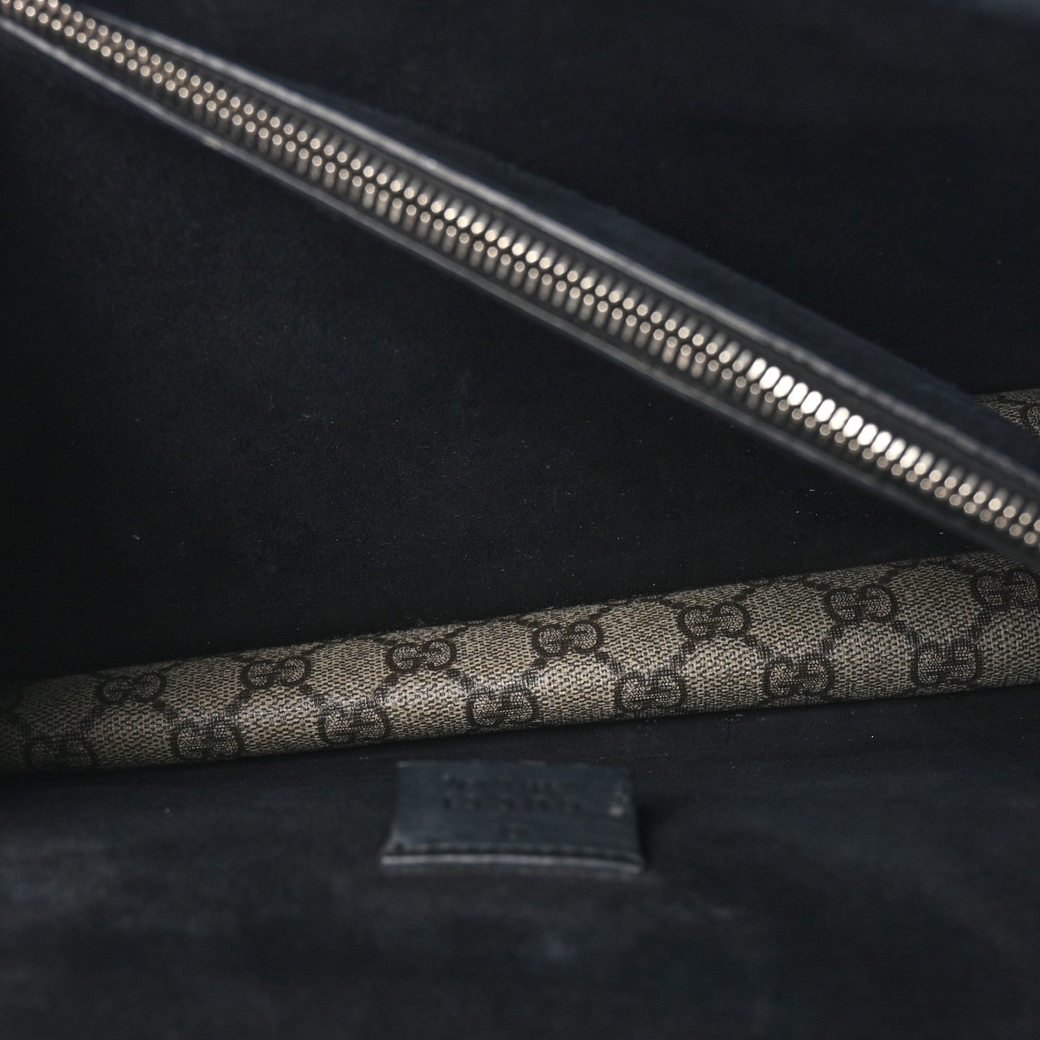 Gucci GG Supreme Monogram Medium Dionysus Shoulder Bag Black 6 of 10