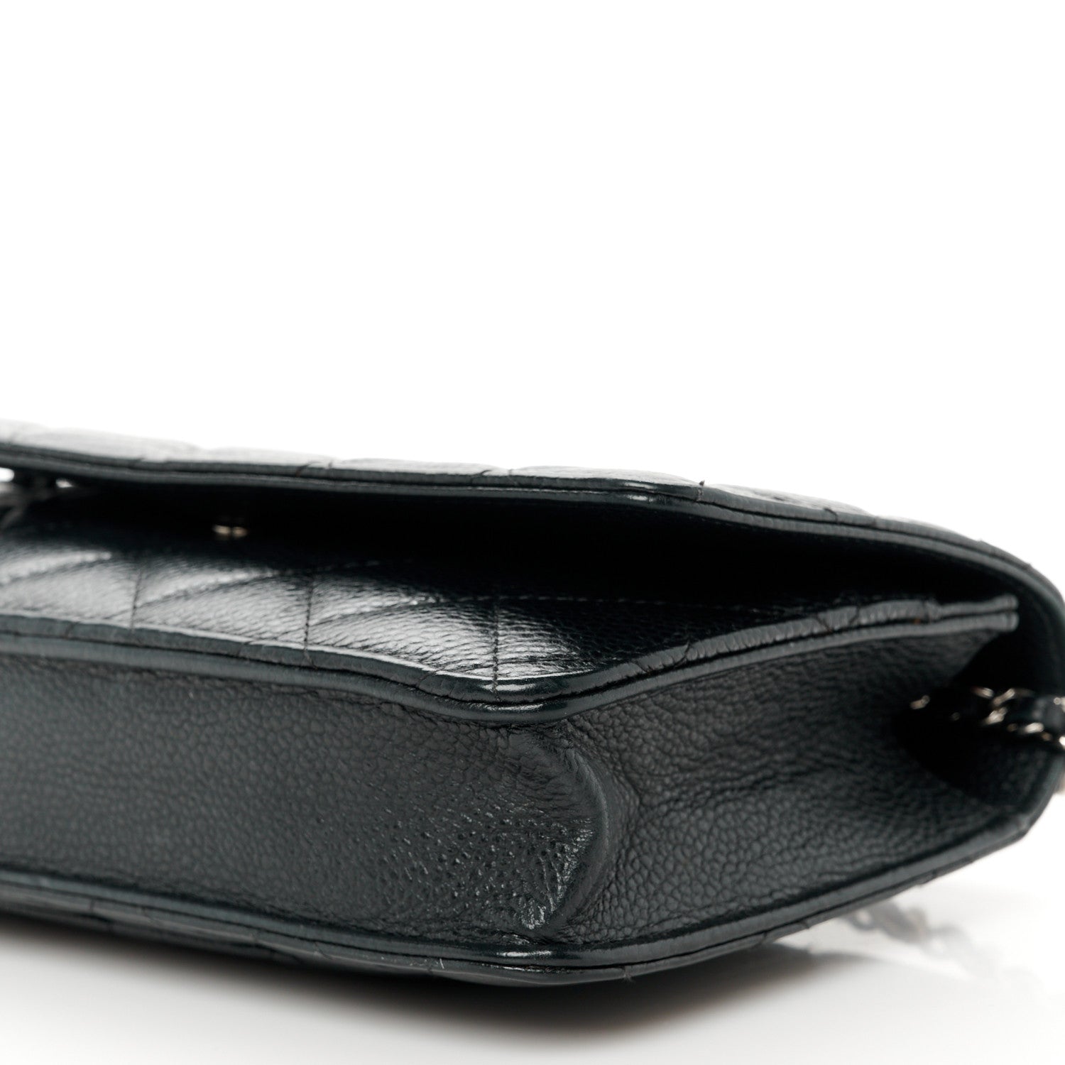 Chanel Caviar Quilted Wallet On Chain WOC Black 11 of 12