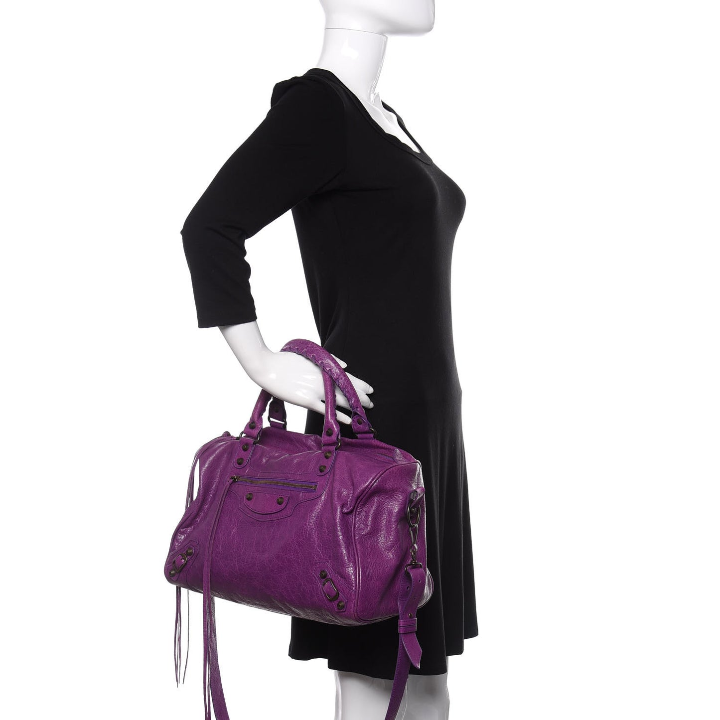 Agneau Classic Hardware Boston Ultraviolet