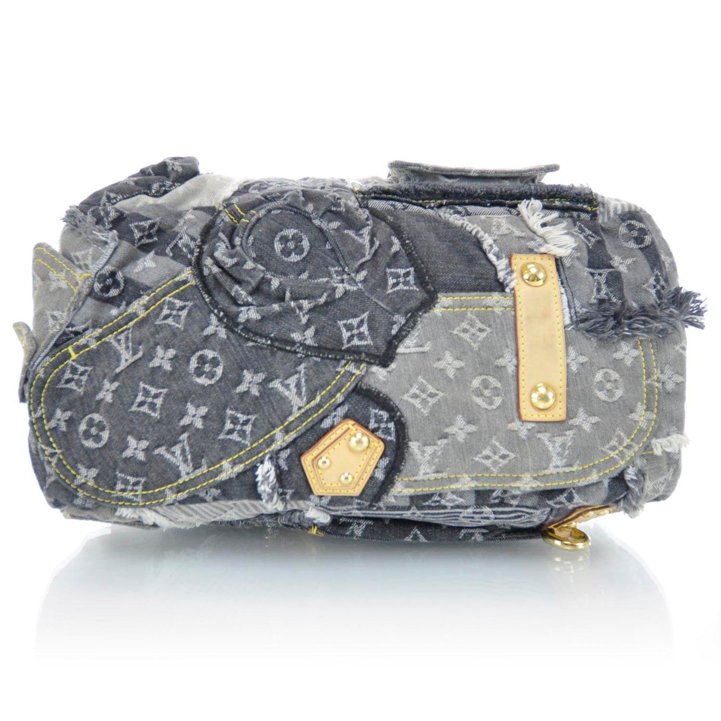 Denim Patchwork Bowly Black
