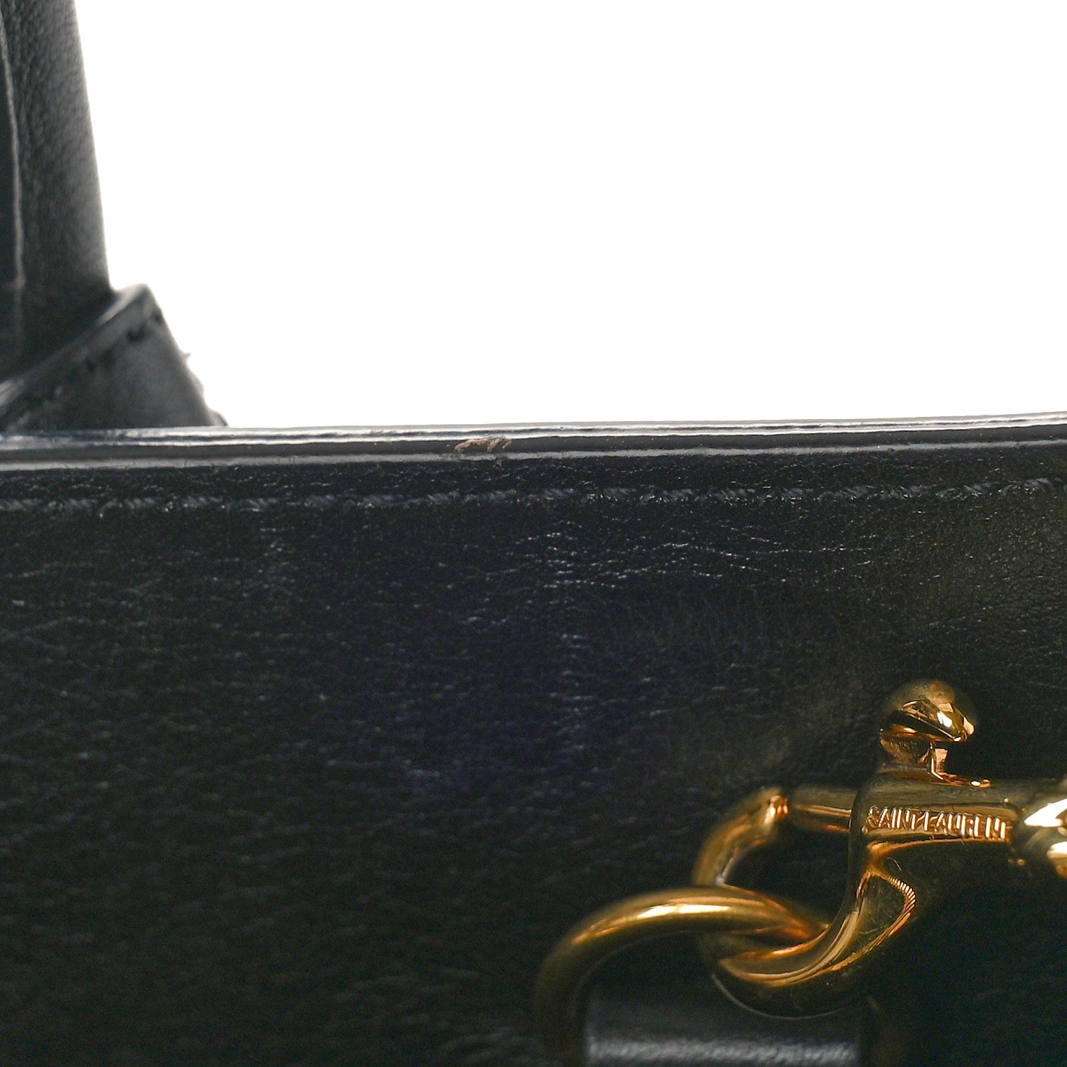 Saint Laurent Calfskin Love Patchwork Baby Sac De Jour Black 15 of 15