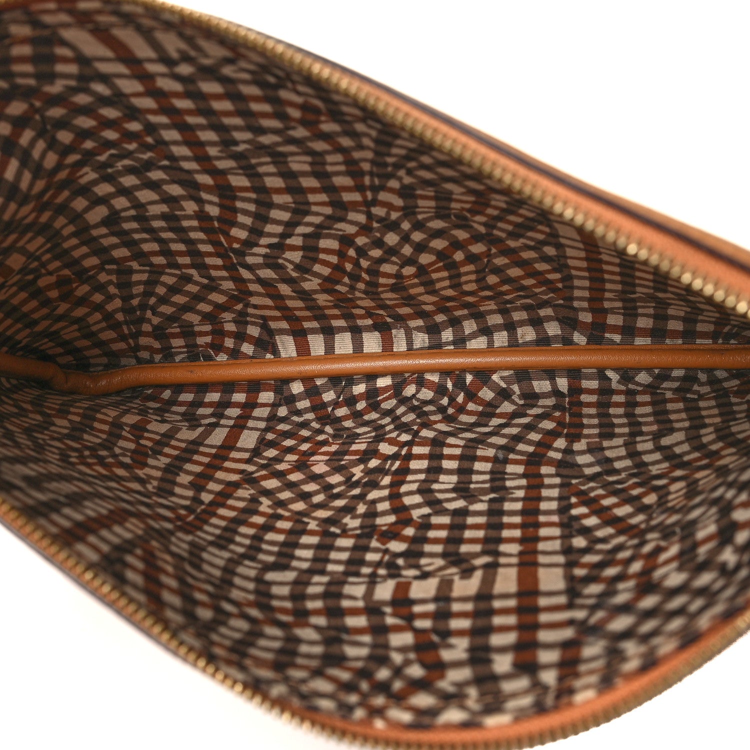 MCM Visetos Medium Liz Reversible Shopper Tote Cognac 7 of 24