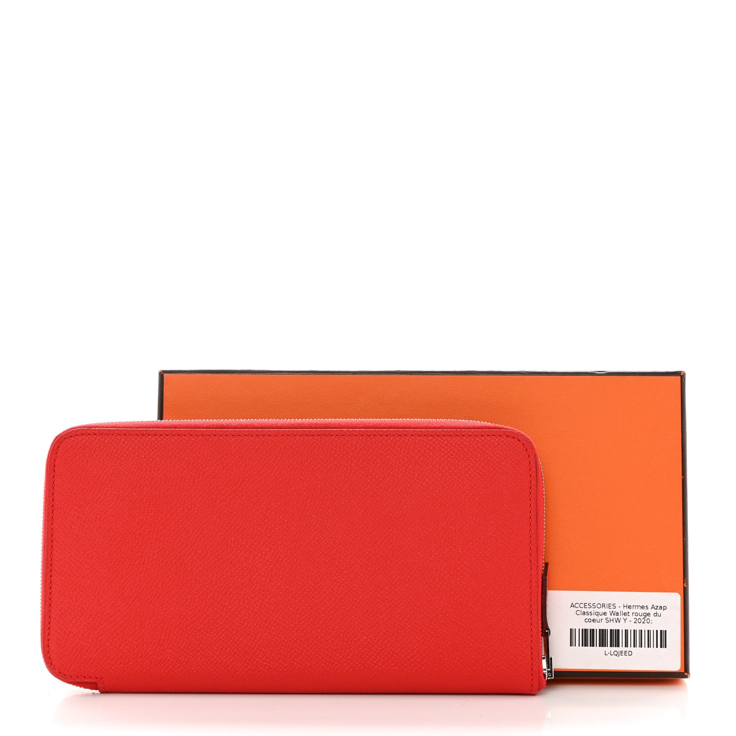 Hermes Epsom Azap Wallet Rouge de Coeur 8 of 8