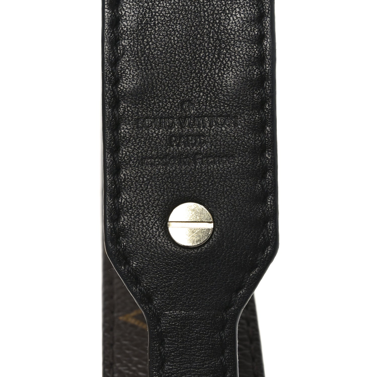 Louis Vuitton Monogram Bandouliere Shoulder Strap XL Black 3 of 5