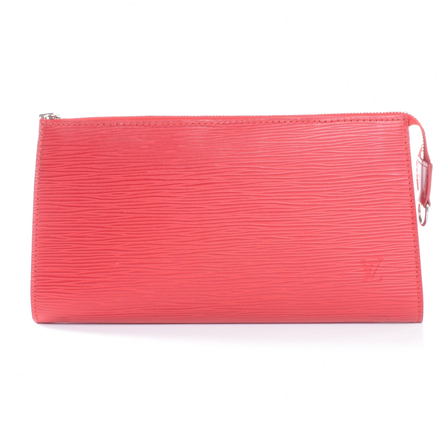 Louis Vuitton Epi Pochette Accessories 24 Red 1 of 7