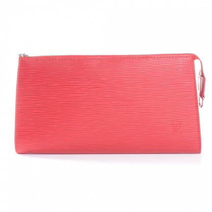 Louis Vuitton Epi Pochette Accessories 24 Red 1 of 7