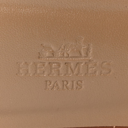 Hermes Box Calfskin Oran Sandals 35 Gold 8 of 10