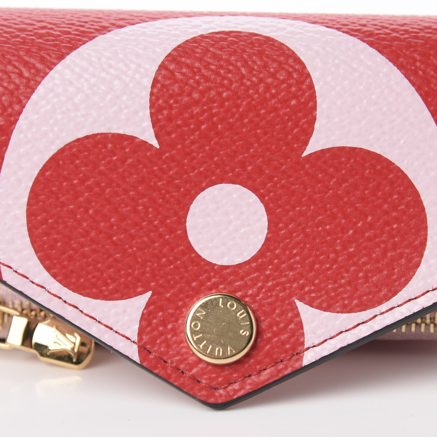 Louis Vuitton Monogram Giant Zoe Wallet Rouge Rose 12 of 13