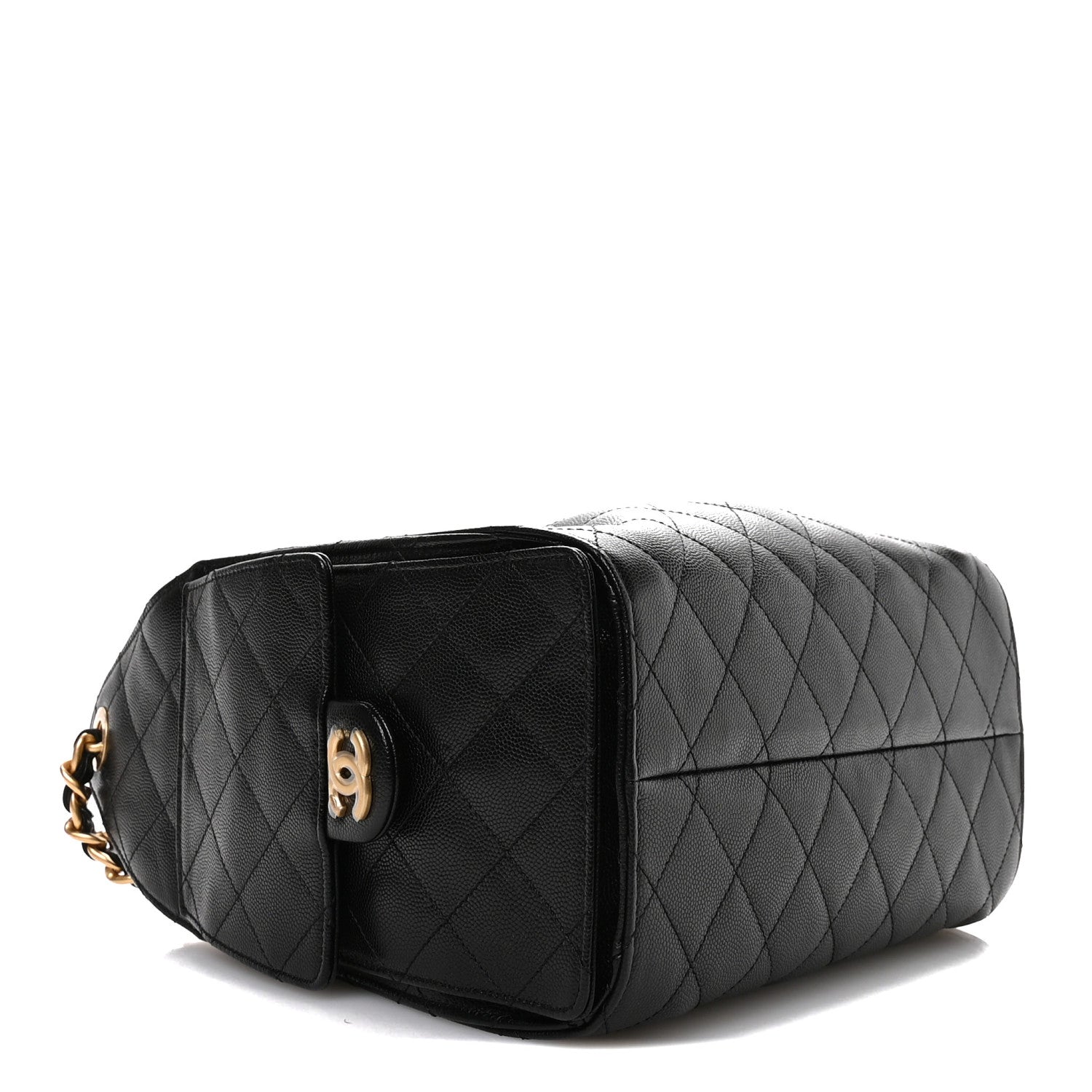 Chanel Caviar Quilted Small Chanel 25 Handbag Black 4 of 10