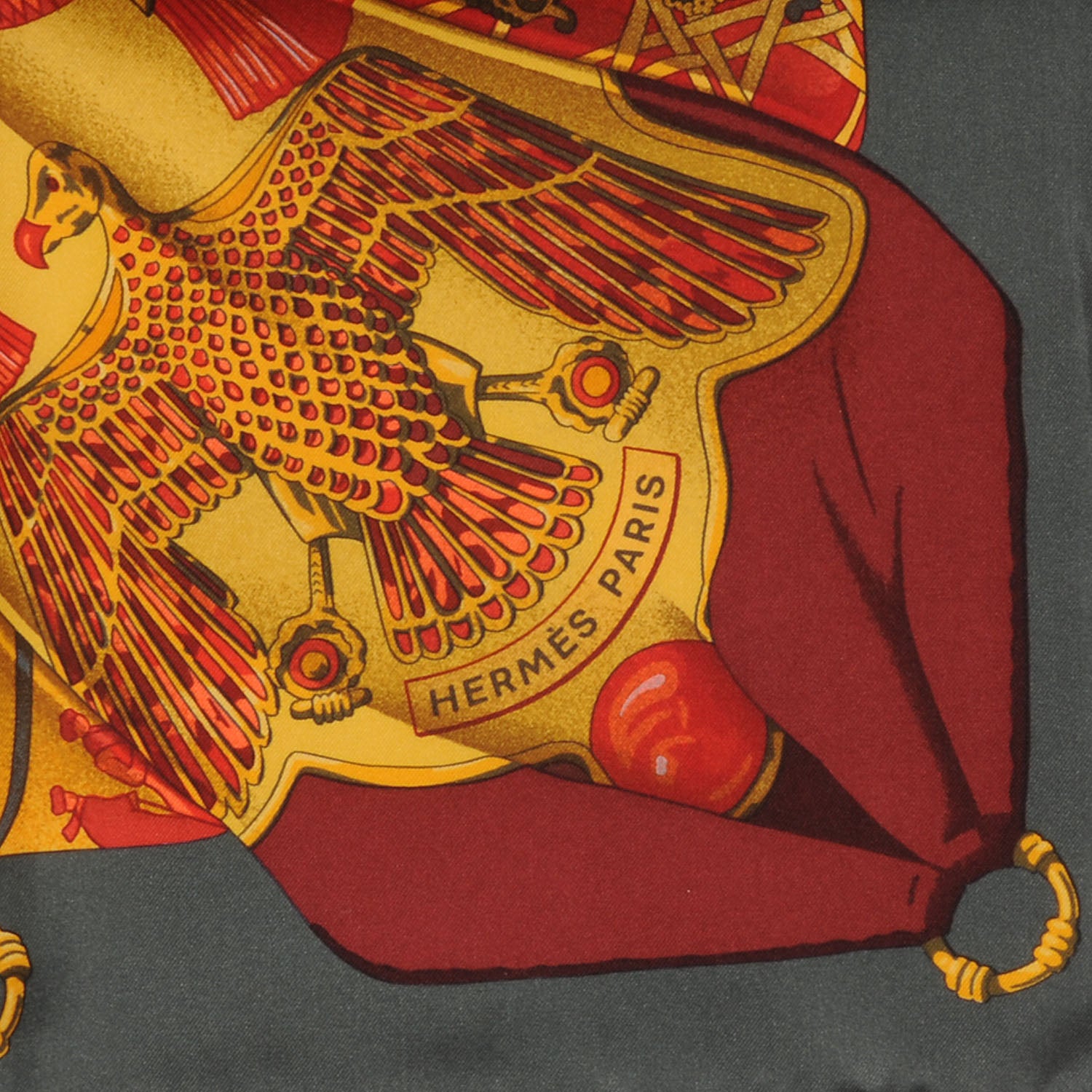 Hermes Silk Soleil De Soie Scarf 90 4 of 5