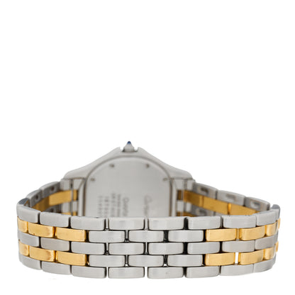 Cartier Stainless Steel 18K Yellow Gold 33mm Cougar Quartz Watch 3 of 4