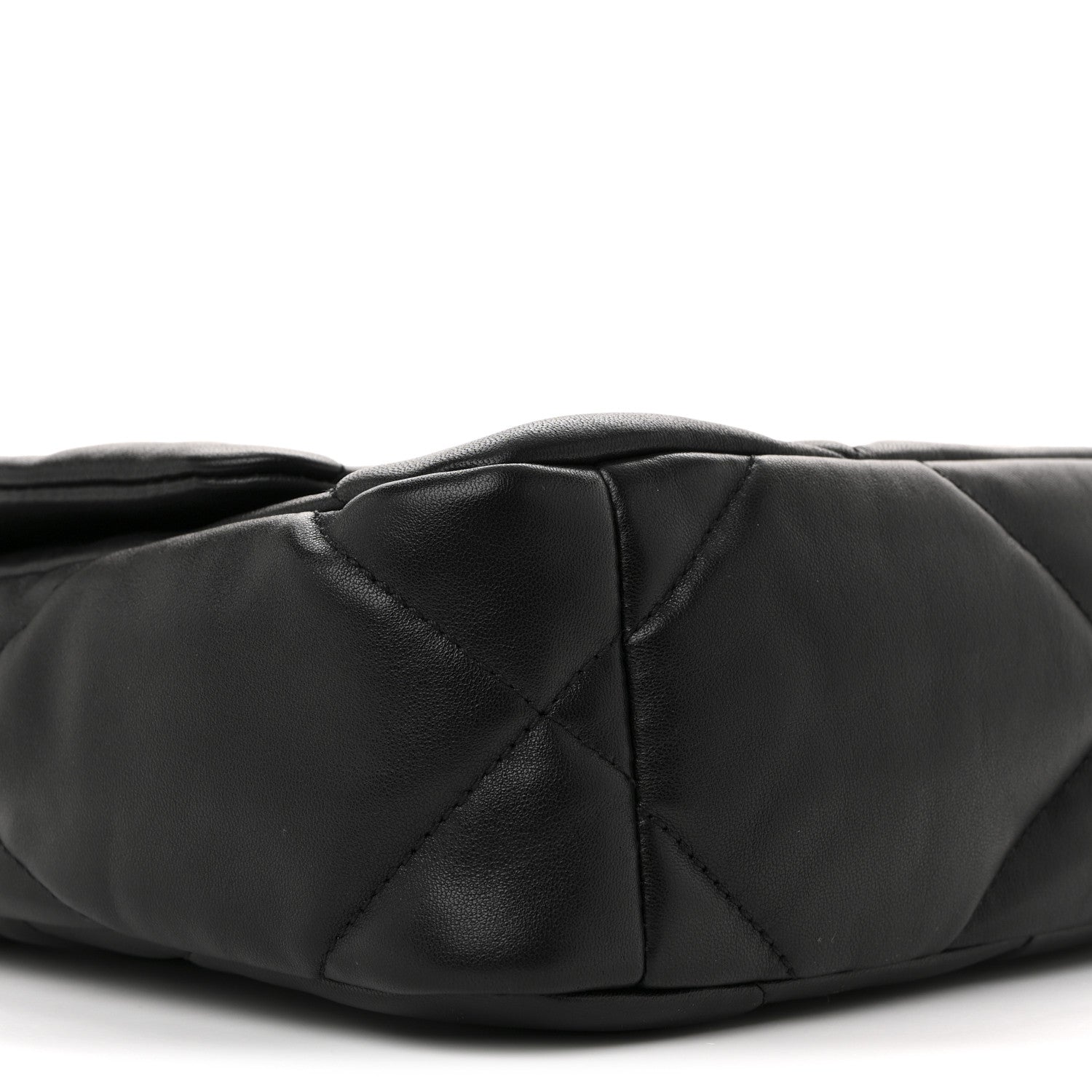 Chanel Lambskin Quilted Medium Chanel 19 Flap Black 9 of 11