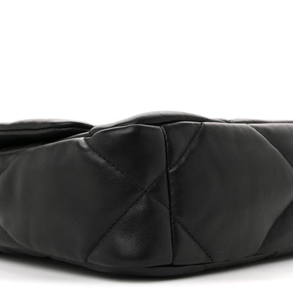 Chanel Lambskin Quilted Medium Chanel 19 Flap Black 9 of 11