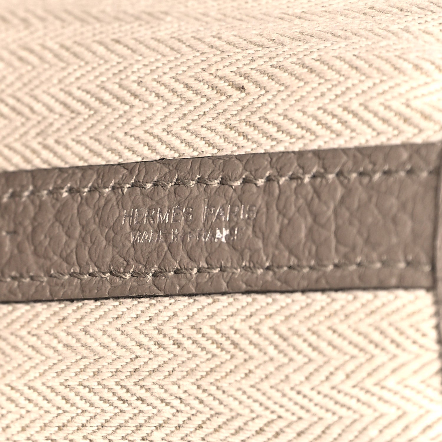Hermes Vache Country Garden Party 36 MM Gris Tourterelle 6 of 8