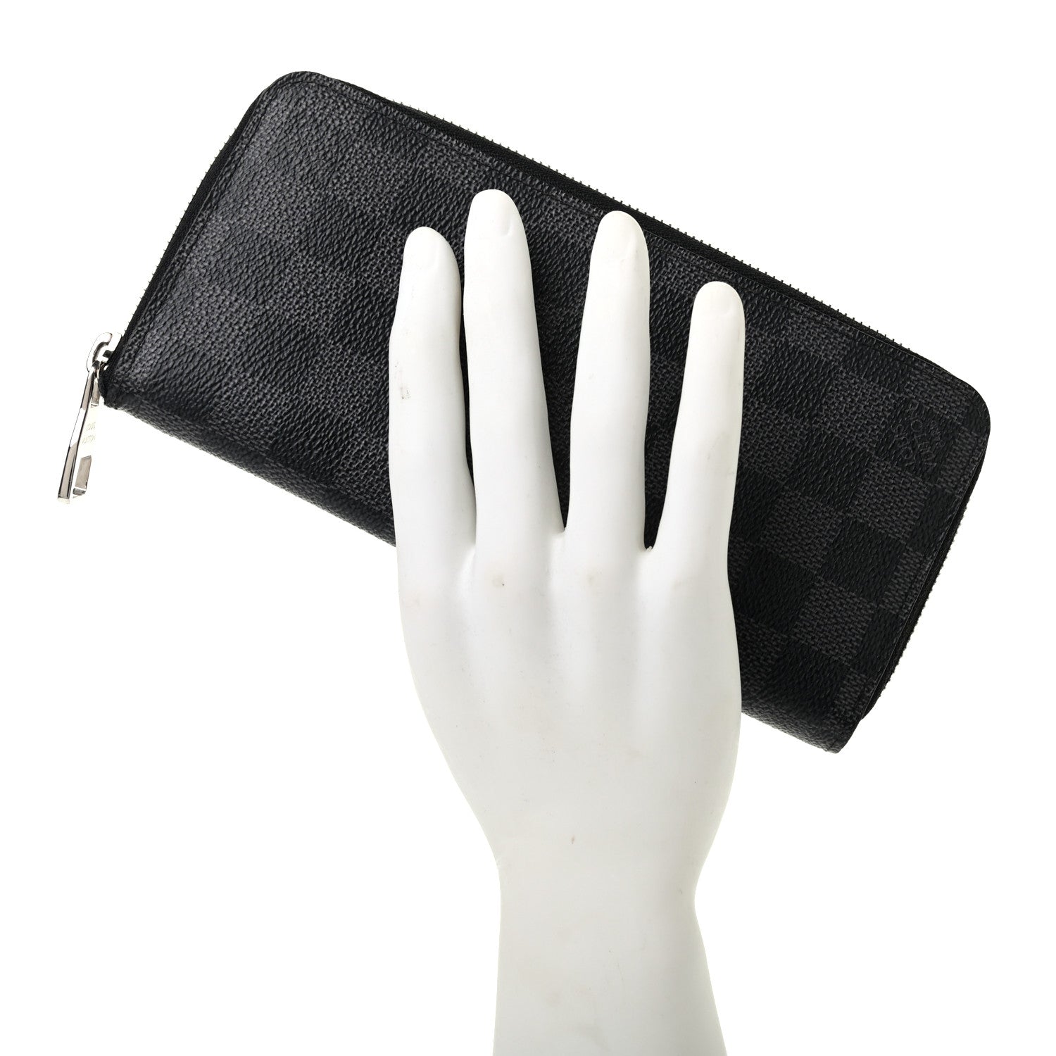 Louis Vuitton Damier Graphite Zippy Vertical Wallet 3 of 11