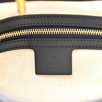 Gucci Straw Lux Boarded Dyana Lux Calfskin Small Jackie 1961 Hobo Natural Blue 6 of 10