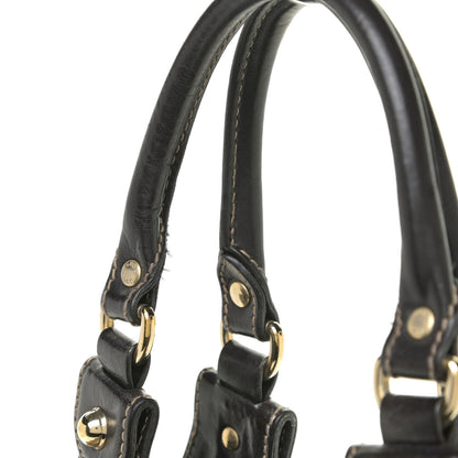 Gucci Monogram Studded Pelham Tote Dark Brown 18 of 23