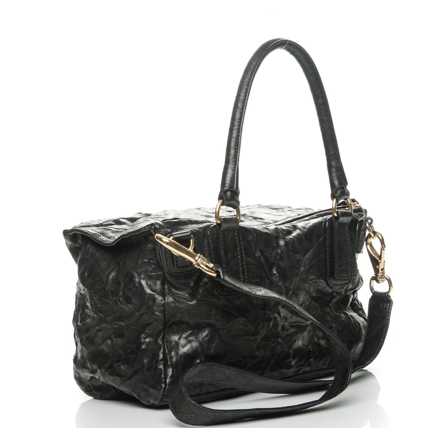 Givenchy Tumbled Sheepskin Medium Pandora Black 3 of 7