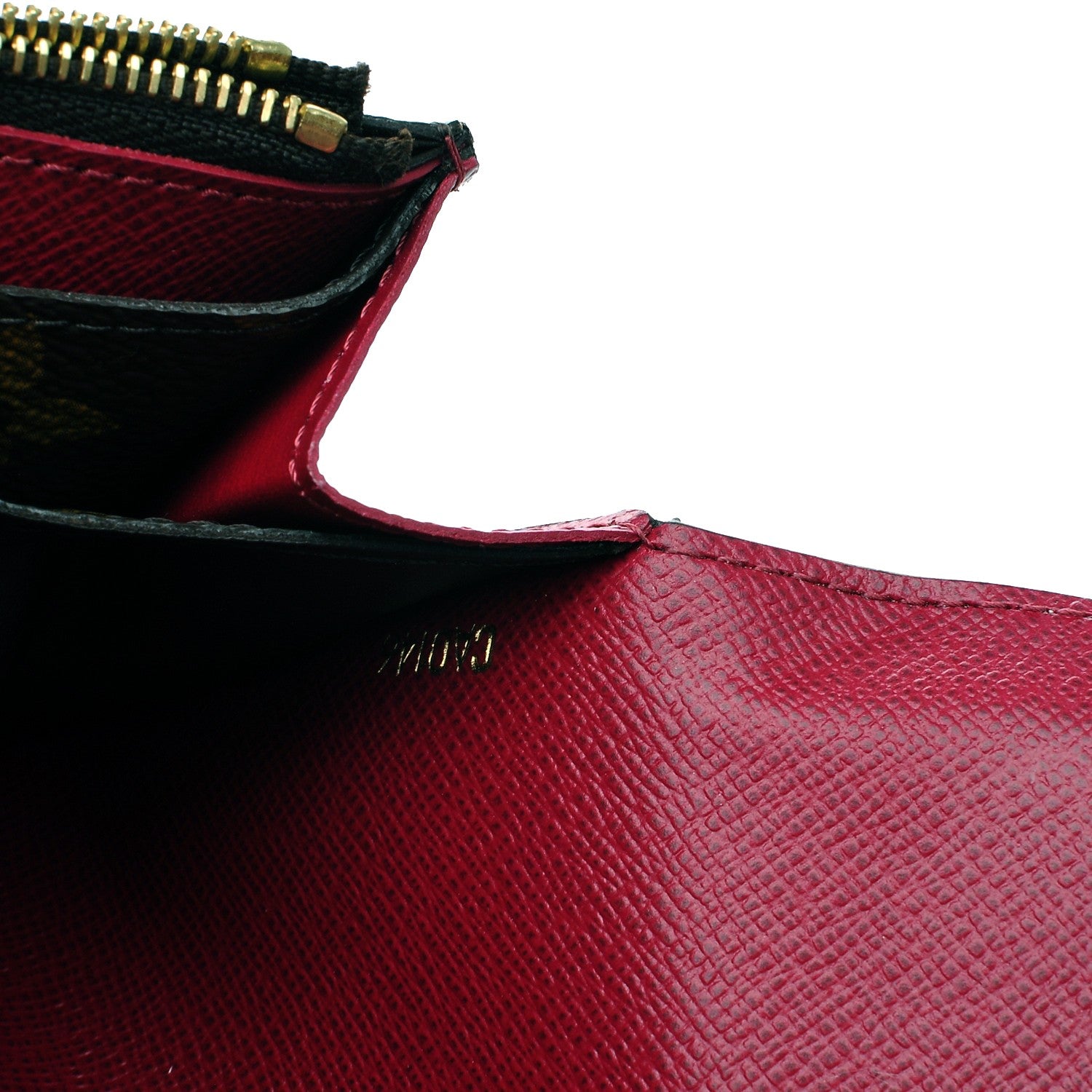 Louis Vuitton Monogram Emilie Wallet Fuchsia 6 of 7