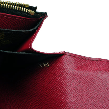 Louis Vuitton Monogram Emilie Wallet Fuchsia 6 of 7