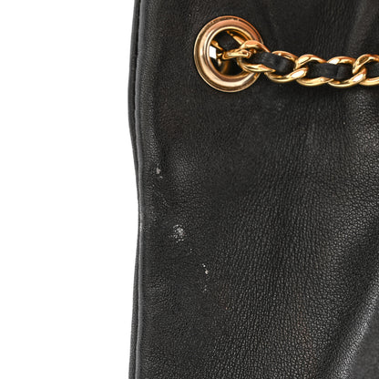Chanel Lambskin Quilted Large In Seoul Backpack Black 12 of 12
