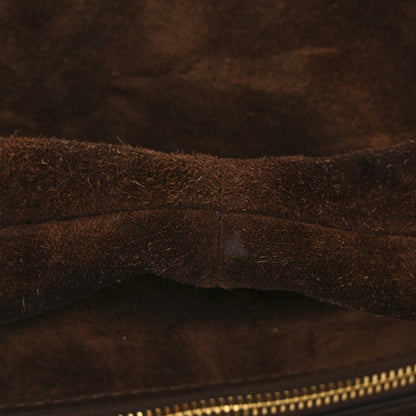 Khaite Suede Calfskin Medium Olivia Hobo Coffee 10 of 11