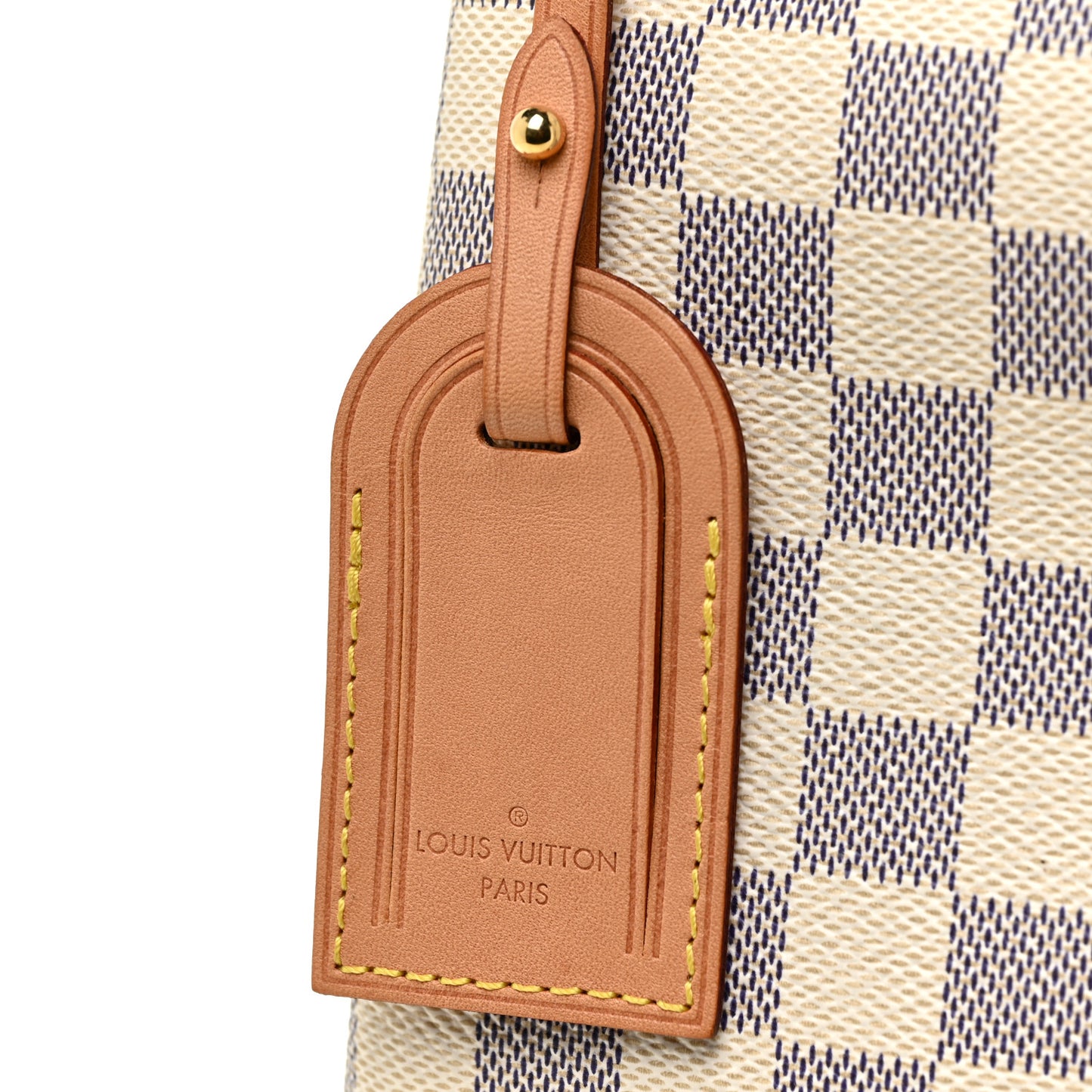 Damier Azur Graceful MM Rose Ballerine