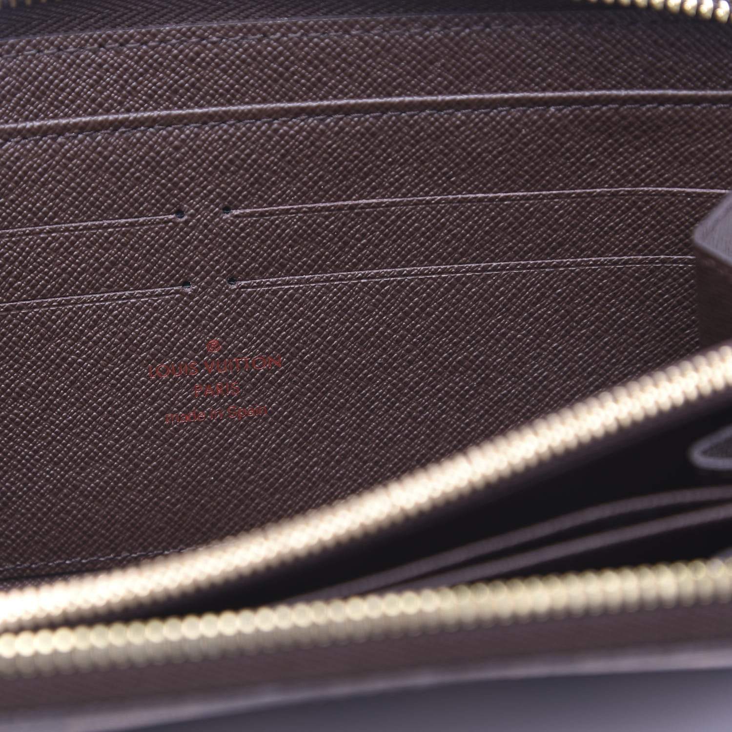 Louis Vuitton Damier Ebene Zippy Wallet 6 of 7