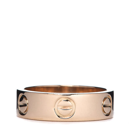 Cartier 18K Yellow Gold 5.5mm LOVE Ring 52 6 3 of 4