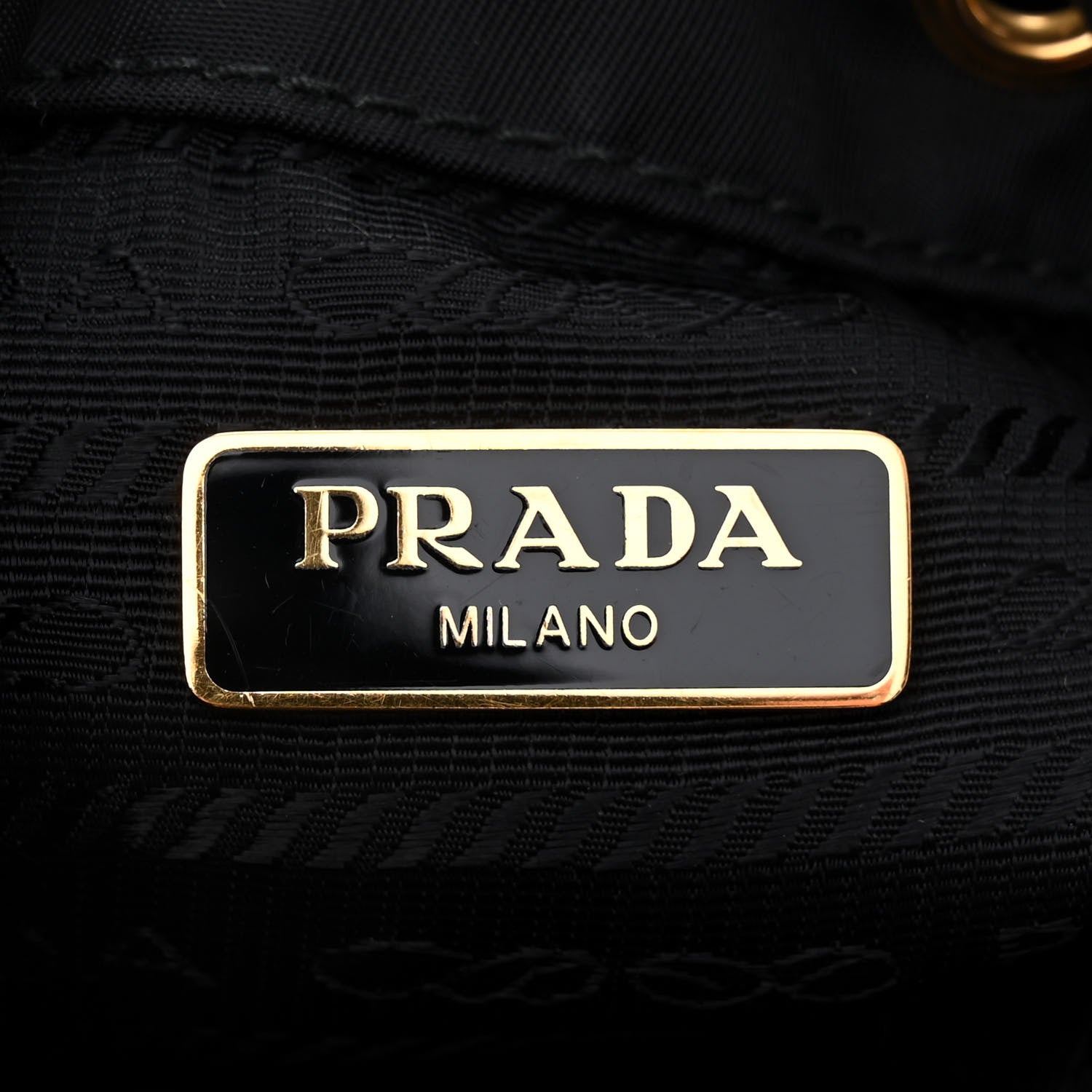 Prada Re-Nylon Duet Drawstring Shoulder Bag Black 6 of 11