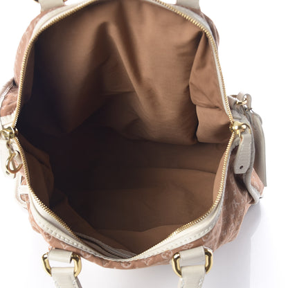 Louis Vuitton Mini Lin Initiales Keepall Beige 5 of 15