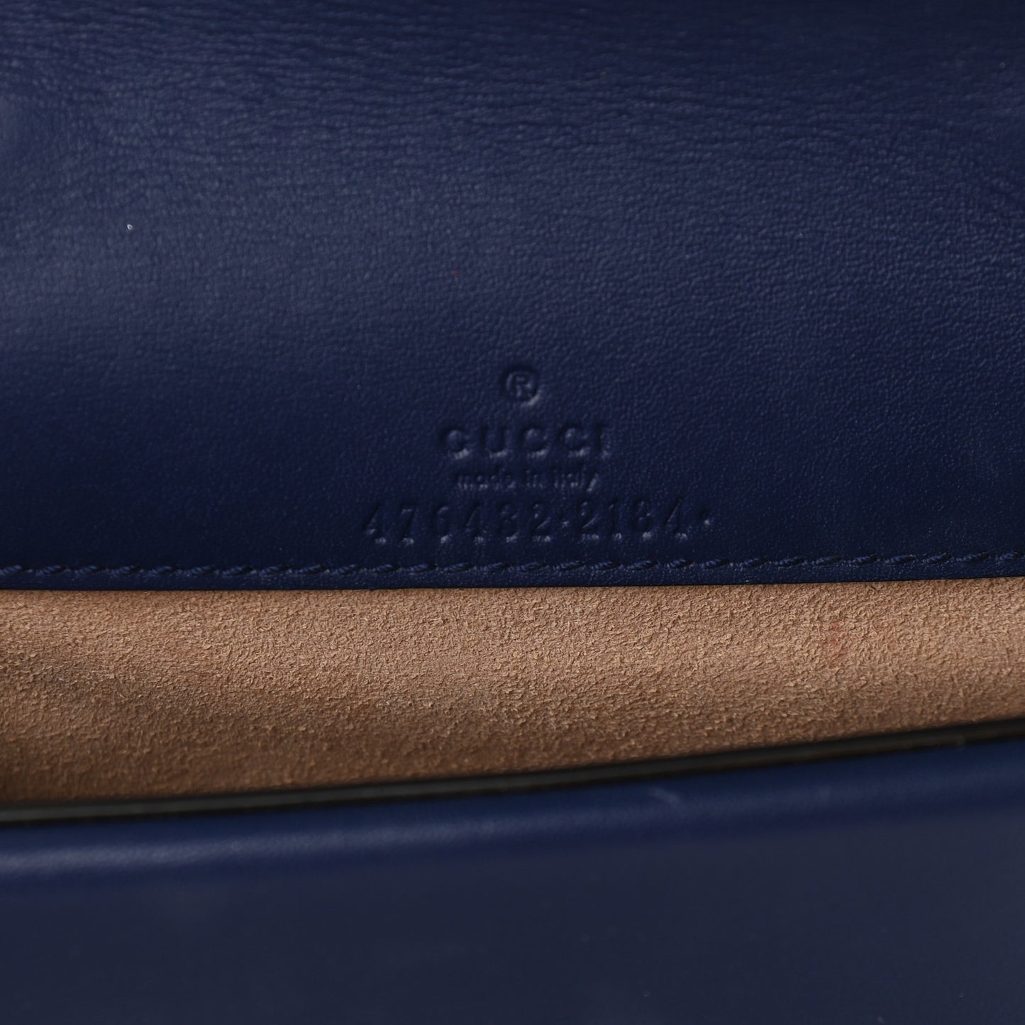 Velvet Super Mini Dionysus Shoulder Bag Cobalt