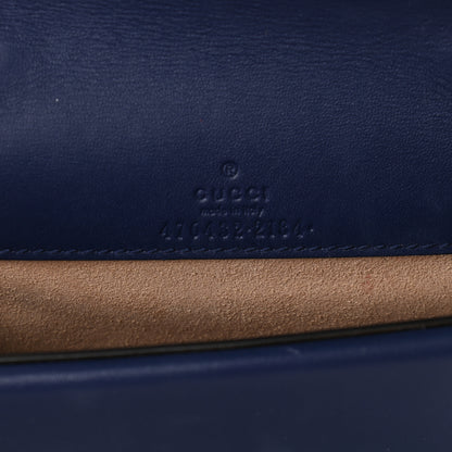 Gucci Velvet Super Mini Dionysus Shoulder Bag Cobalt 6 of 8