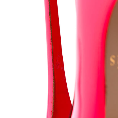 Christian Louboutin Patent Hot Chick 130 Pumps 35 Hot Pink 11 of 13