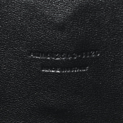 Saint Laurent Calfskin Printed Polka Dot Mini Lou Camera Bag Pink Black 7 of 11