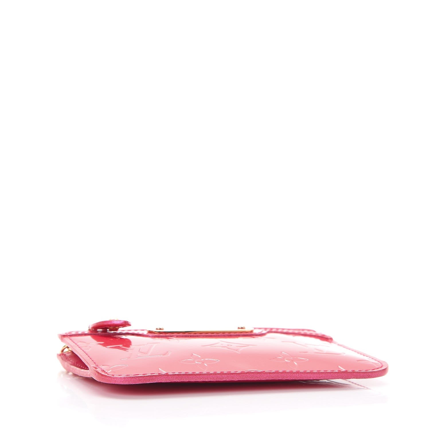 Louis Vuitton Vernis Key Pouch Rose Pop 4 of 9