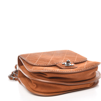 Chanel Suede Coco Twin Small Flap Marron 4 of 15