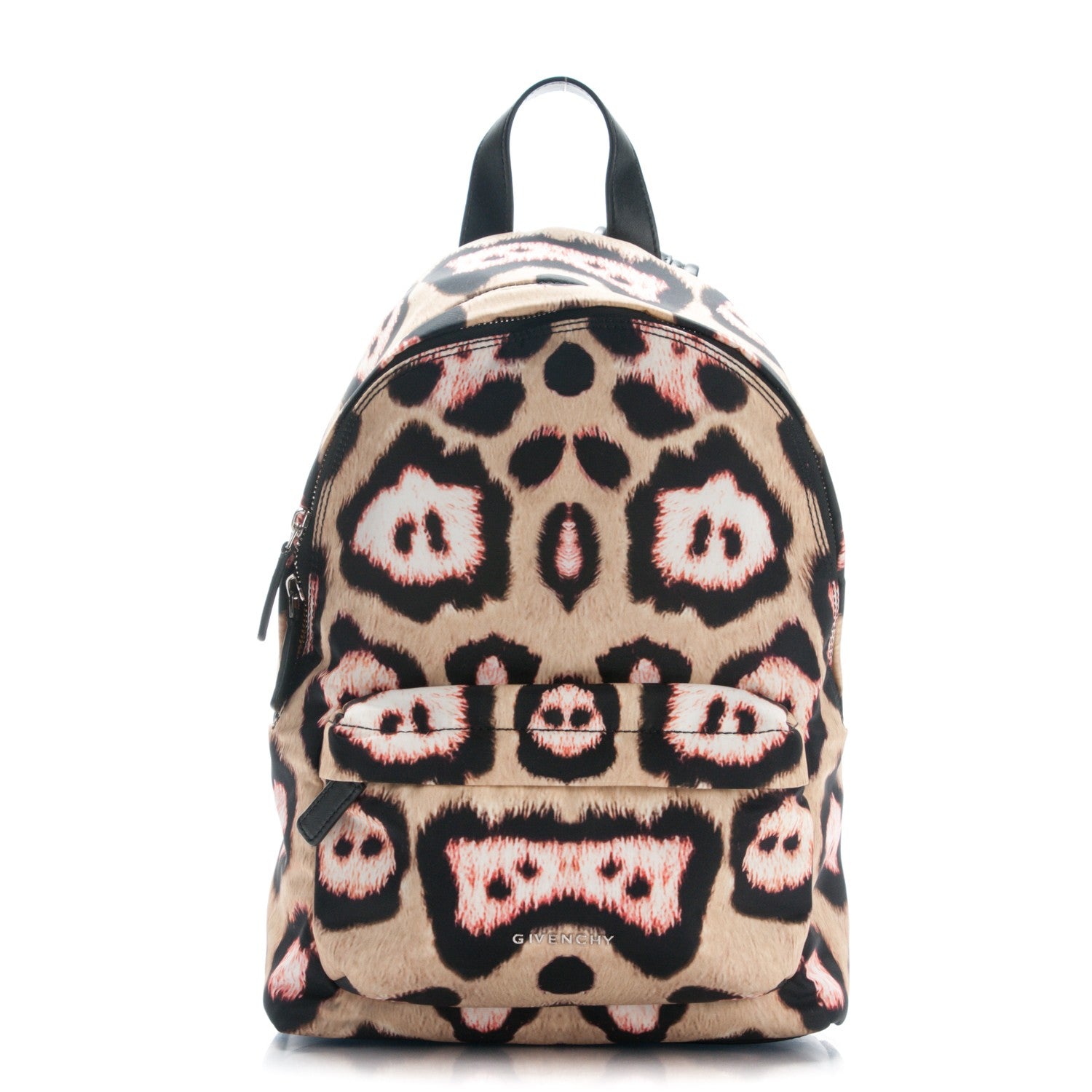 Givenchy Nylon Calfskin Jaguar Print Mini Backpack 1 of 7