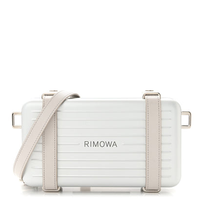 Christian Dior X RIMOWA Aluminum Personal Clutch On Strap Silver 1 of 14