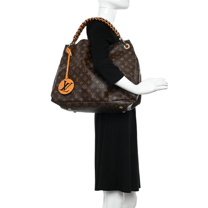Louis Vuitton Monogram Braided Artsy MM Safran Imperial 2 of 11
