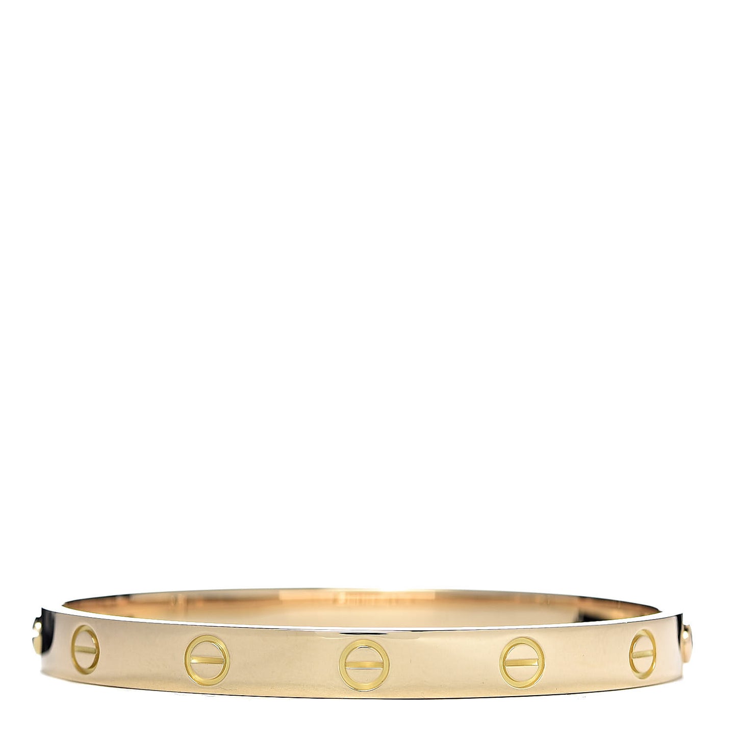 18K Yellow Gold LOVE Bracelet 17
