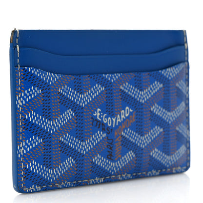 Goyard Goyardine Saint Sulpice Card Holder Sky Blue 3 of 8