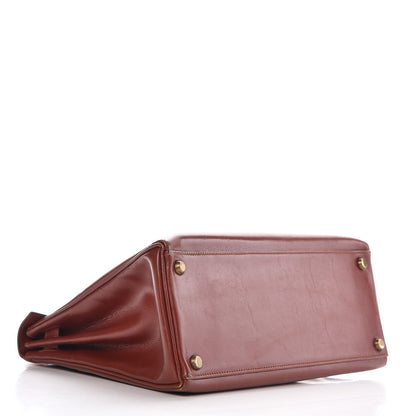 Hermes Box Kelly Retourne 28 Rouge H 4 of 37