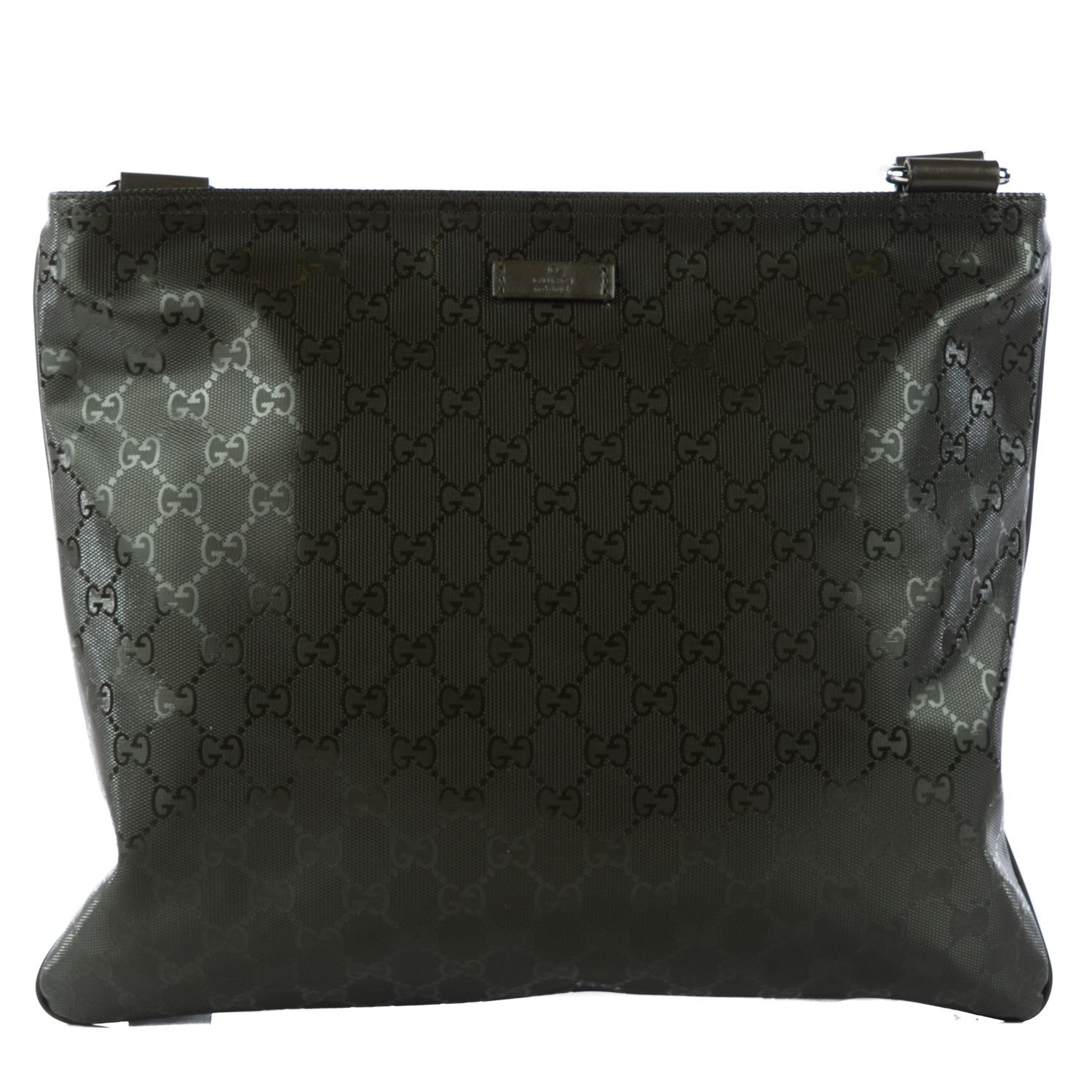 Gucci Imprime Monogram Medium Flat Messenger Bag Military 1 of 7
