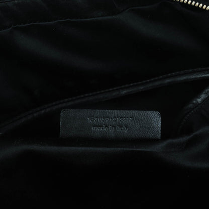 Saint Laurent Patent Calfskin Oversized Muse Black 9 of 10