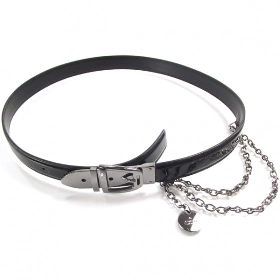 Patent Chain Belt Black 36