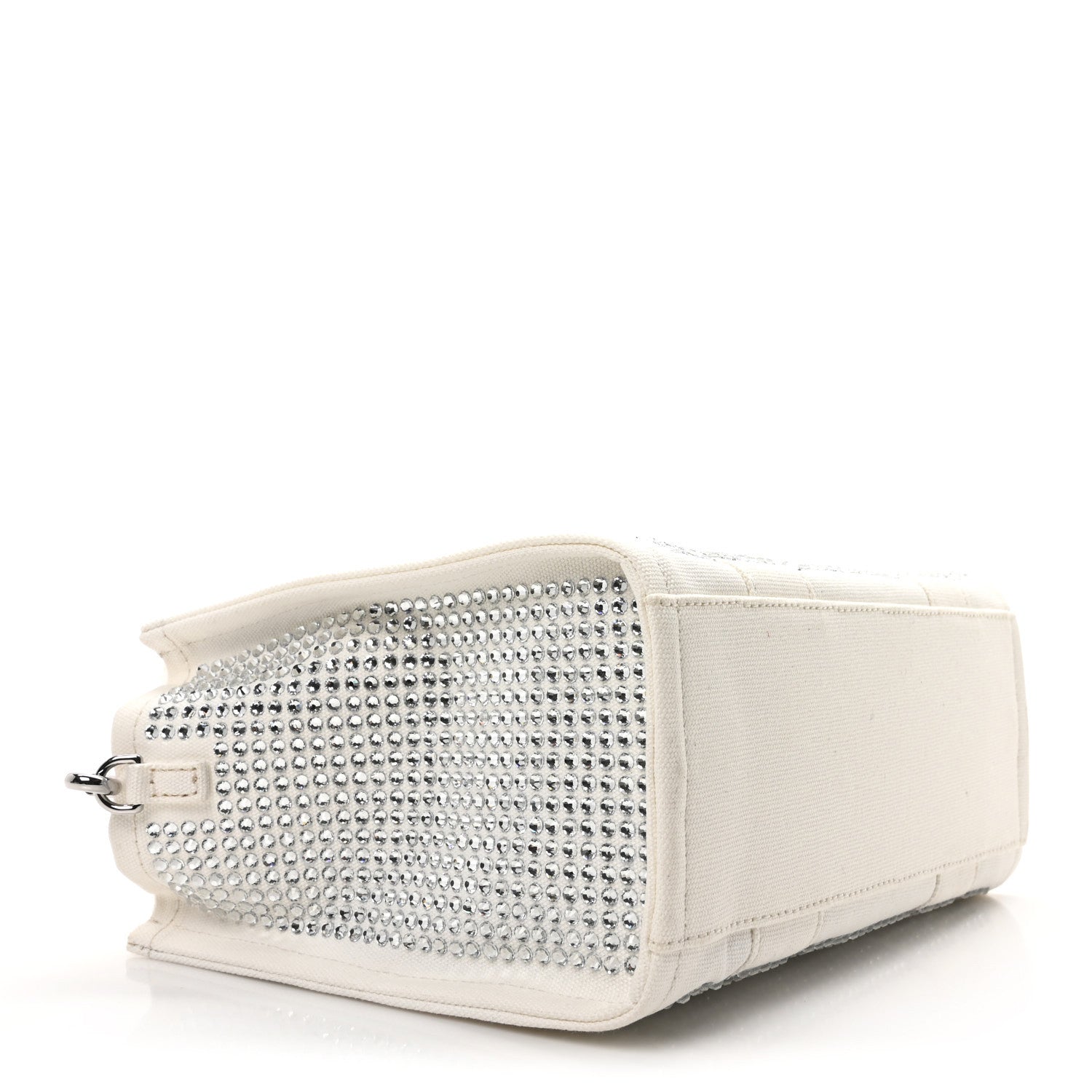 Marc Jacobs Crystal Canvas Small The Tote Bag White 4 of 10