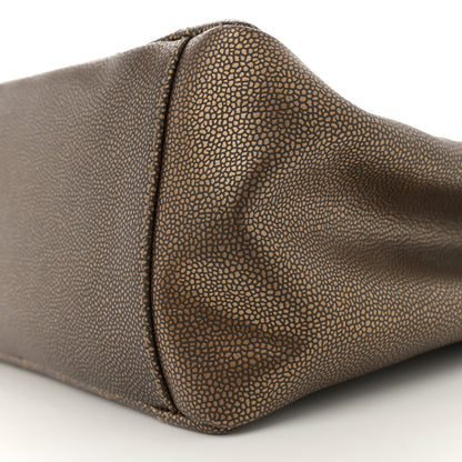 Chanel Metallic Caviar Quilted Grand Shopping Tote GST Bronze 10 of 10