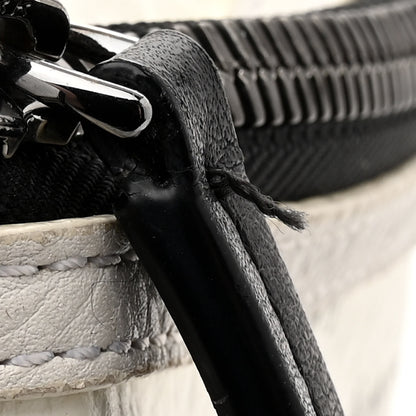 MCM Visetos Medium Side Studs Stark Backpack White 16 of 18